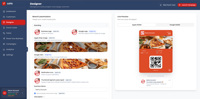 Dashboard & Analytics